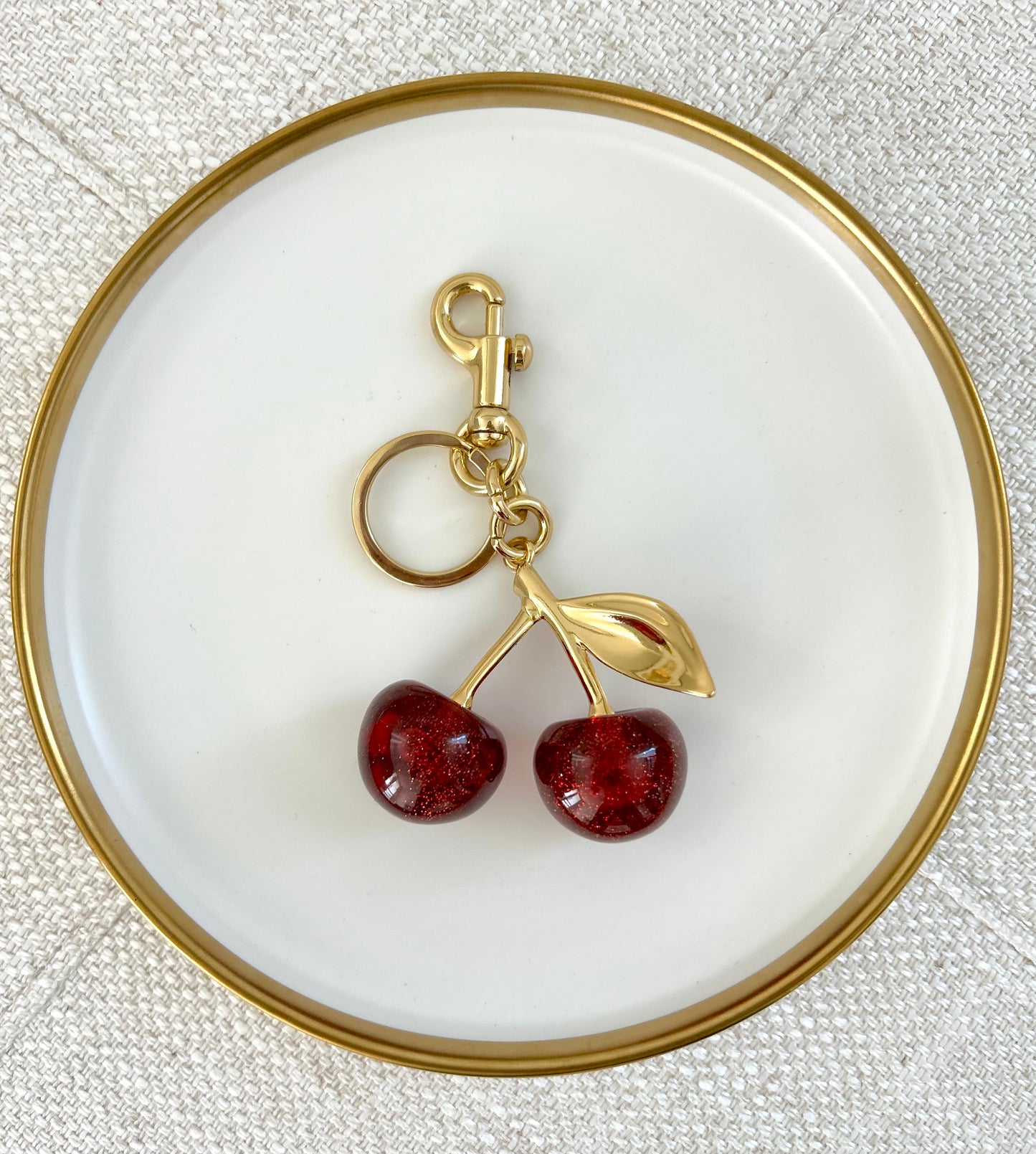 Cherry keychain