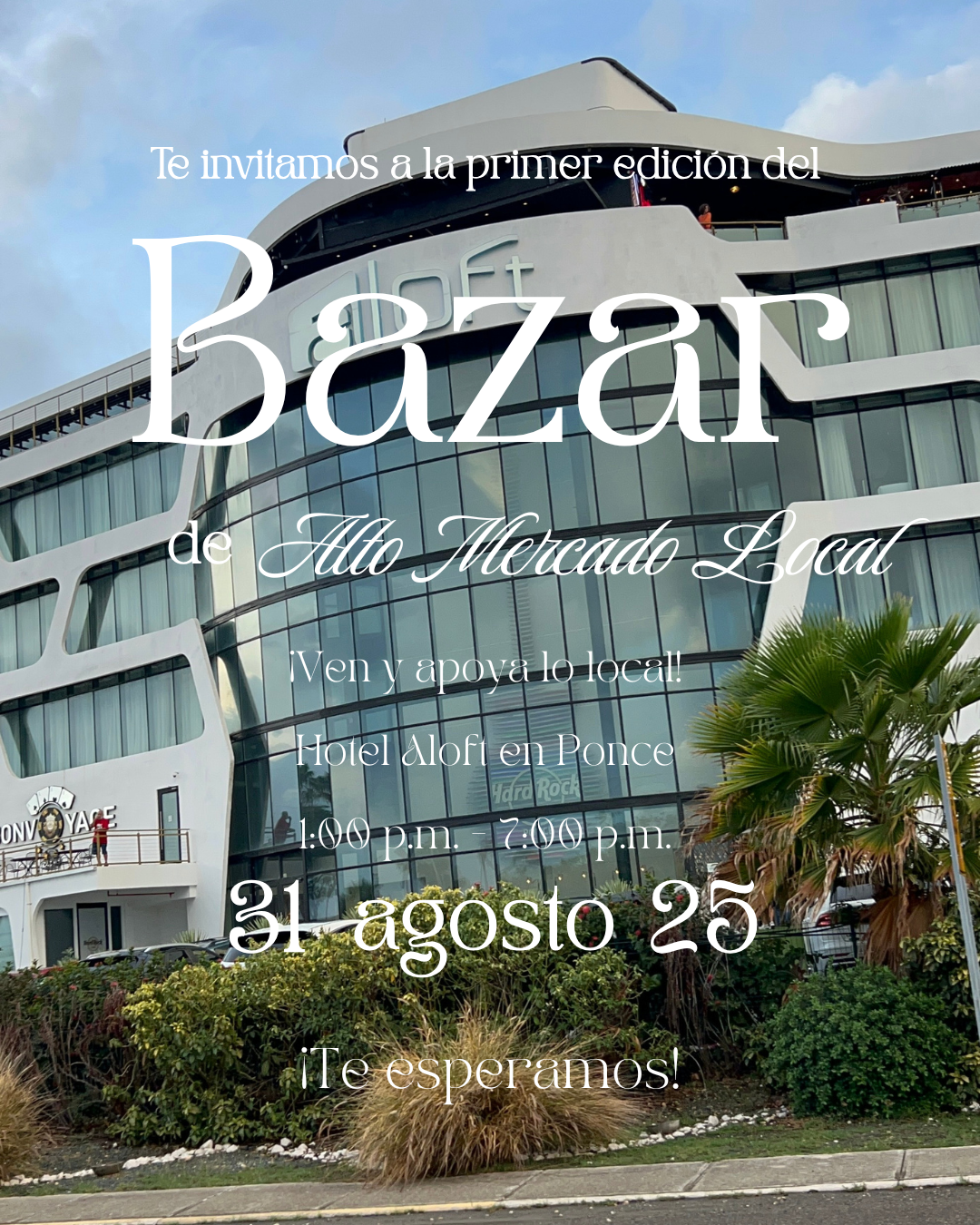 Bazar 31 de agosto 2025