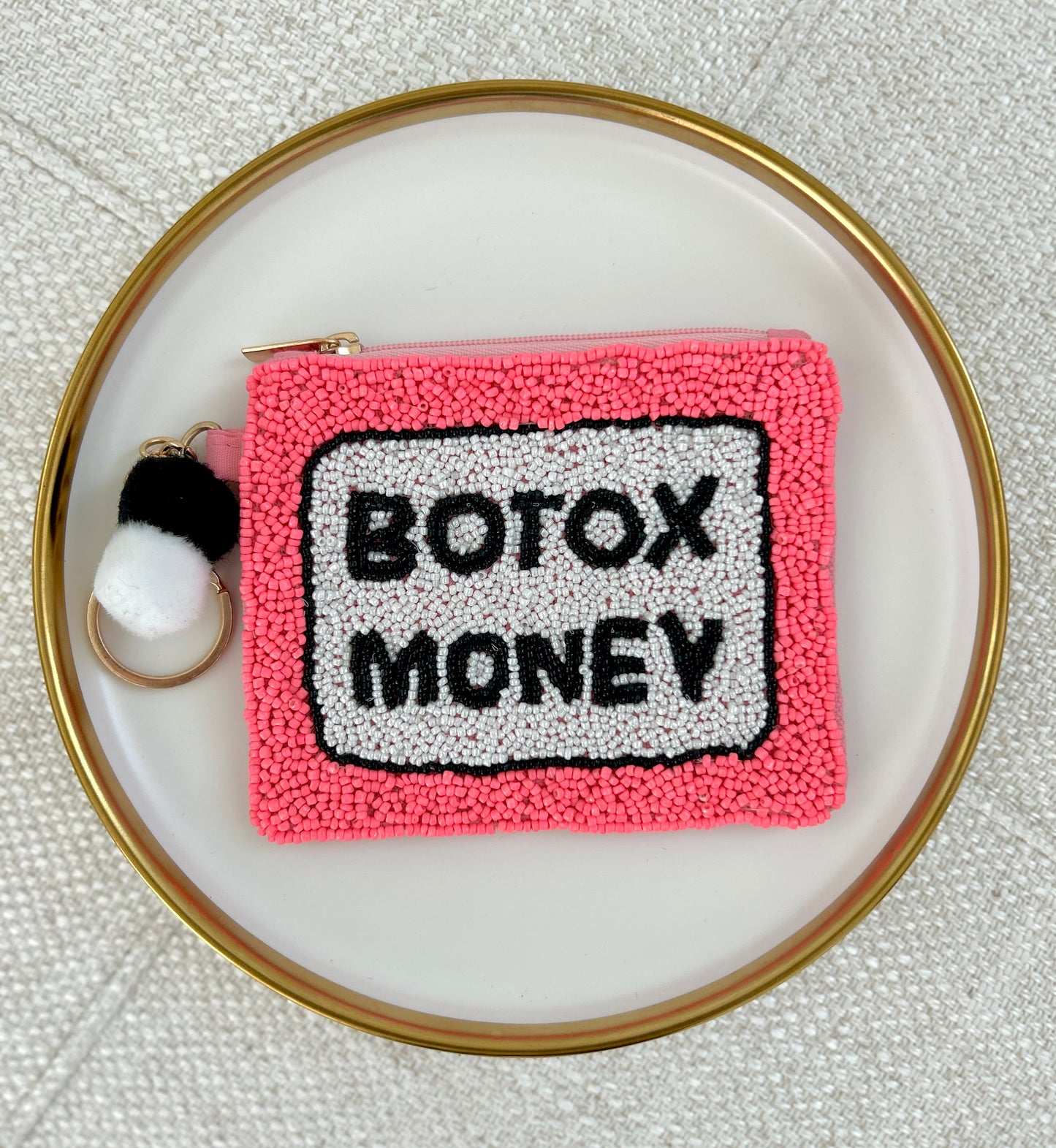 Botox money coin pouch