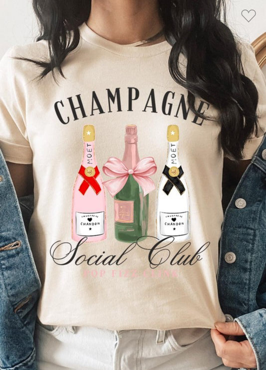 Champagne T shirt