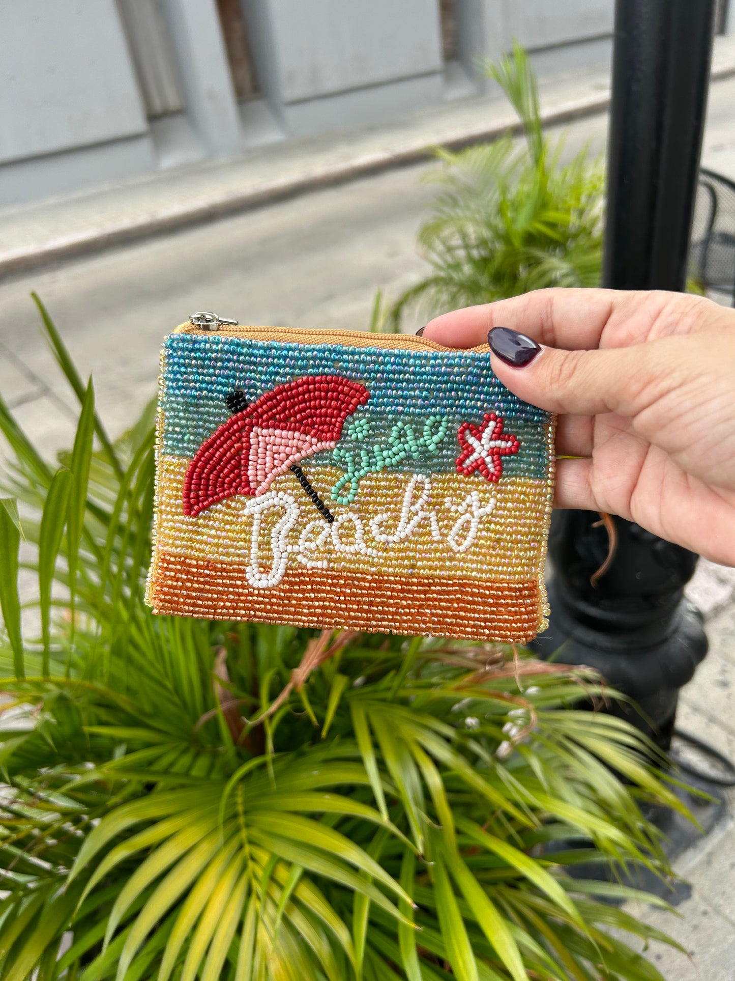 Beach Coin Pouch